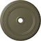 Ekena Millwork Classic Ceiling Medallion (Fits Canopies up to 5 1/2"), 41 1/8"OD x 4"ID x 2 1/8"P, Spartan Stone CM41CLSSF - alternate 1